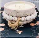 Picture of Wick Handmade Clay Pottery Candle