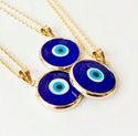 Picture of j: Blue Evil Eye Necklace