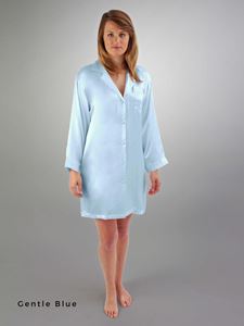 Picture of Linda Hartman Classic Silk Sleepshirt