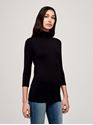 Picture of L'AGENCE Aja 3/4 Sleeve Turtleneck
