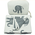 Picture of Elephant Love Baby Blanket Travel Set