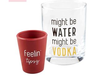 Picture of Glass & Shot Glass Set