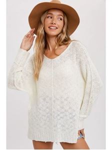 Picture of Reverse Seam Loose Sweater