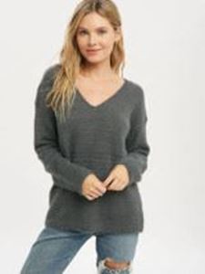 Picture of Cozy V-Neck Sweater
