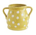 Picture of Yellow Dotted Pot
