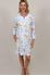 Picture of Cotn Full Zip Pima Cotton Robe - Butterfly