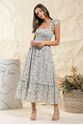 Picture of Mint Ditsy Floral Dress
