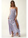 Picture of Floral Crepe Maxi Dress