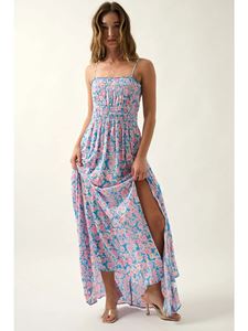 Picture of Floral Crepe Maxi Dress