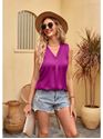 Picture of Sleeveless Magenta Blouse